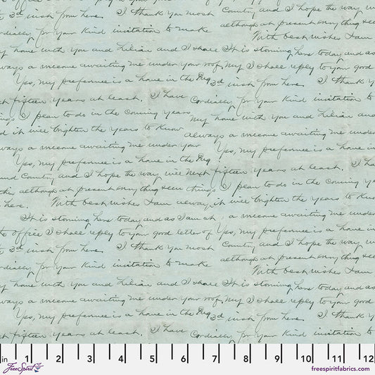 Blue - Script || Tim Holtz Palette Blue