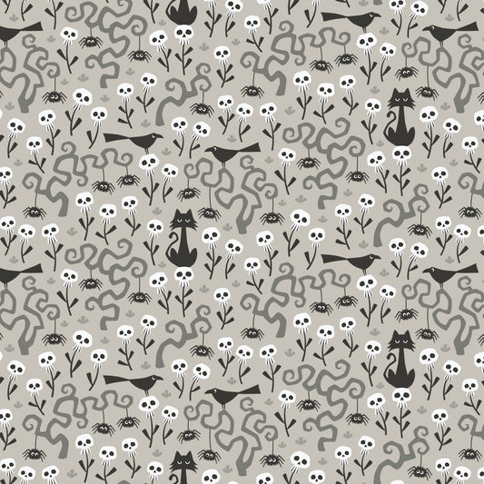 Gothic Whimsy-Skulls Garden