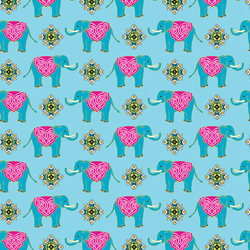 Small Wonder (Turquoise/Multi)