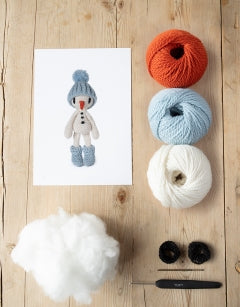Snowman Crochet Kit