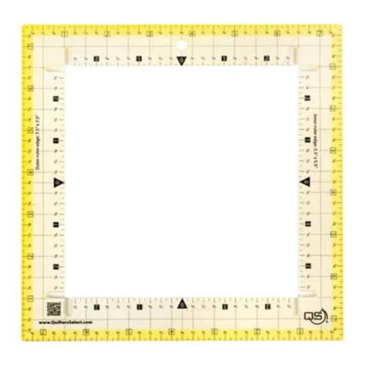 QUILTERS SELECT SQUARE IT RULER 7-1/2IN