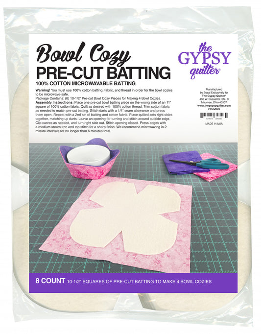 Bowl Cozy Pre-Cut Batting