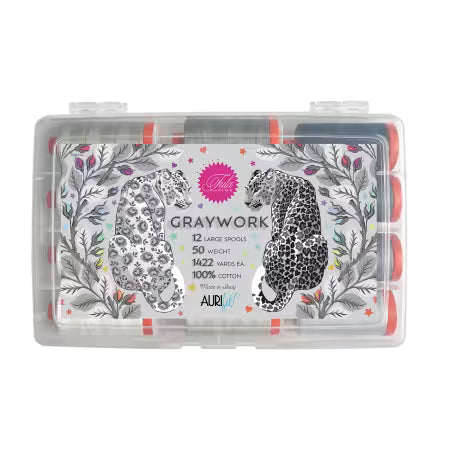 Graywork by Tula Pink 12 Large Spools