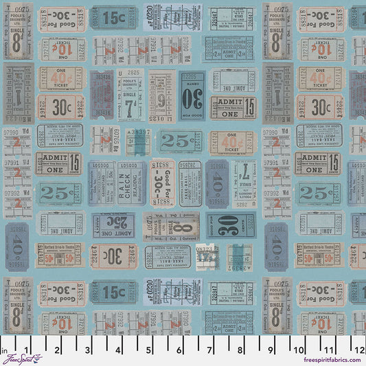 Blue - Tickets || Tim Holtz Palette Blue