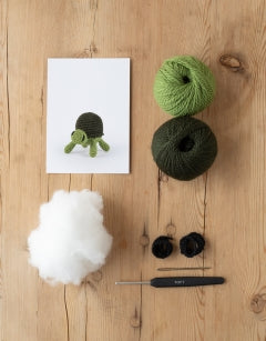 Mini Tortoises Crochet Kit