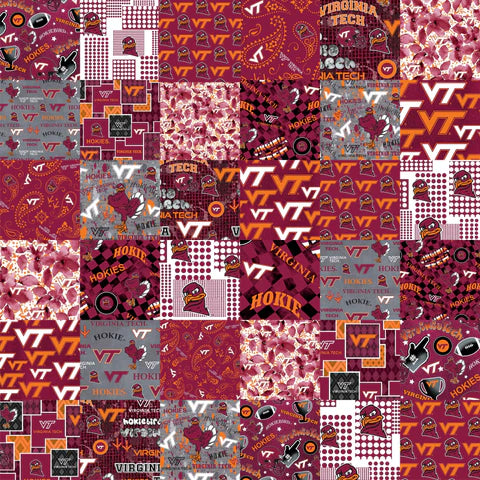 Virginia Tech (Cheater Quilt)