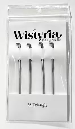 Felting Needles #36 Triangle Point 4 ct
