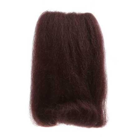 Wistyria Editions Wool Roving 14in Chocolate