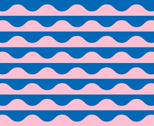 Wavy (Cotton Candy)