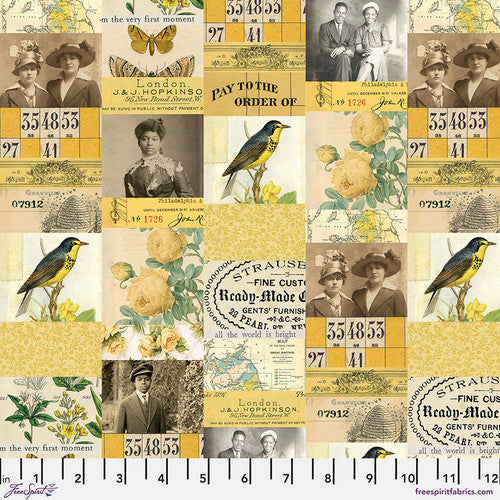 Yellow - Collage || Tim Holtz Palette Yellow