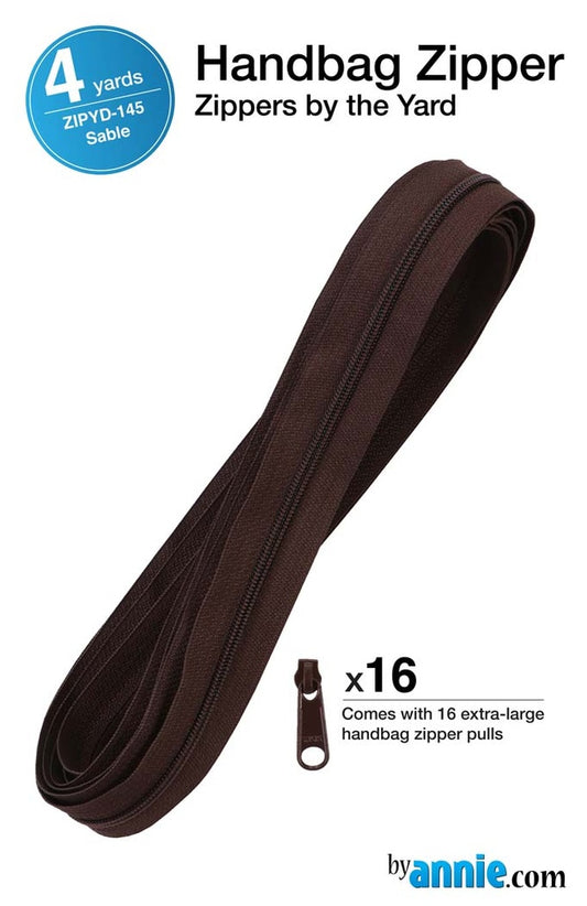 [ZIPYD-145] Zippers by the Yard (Sable)