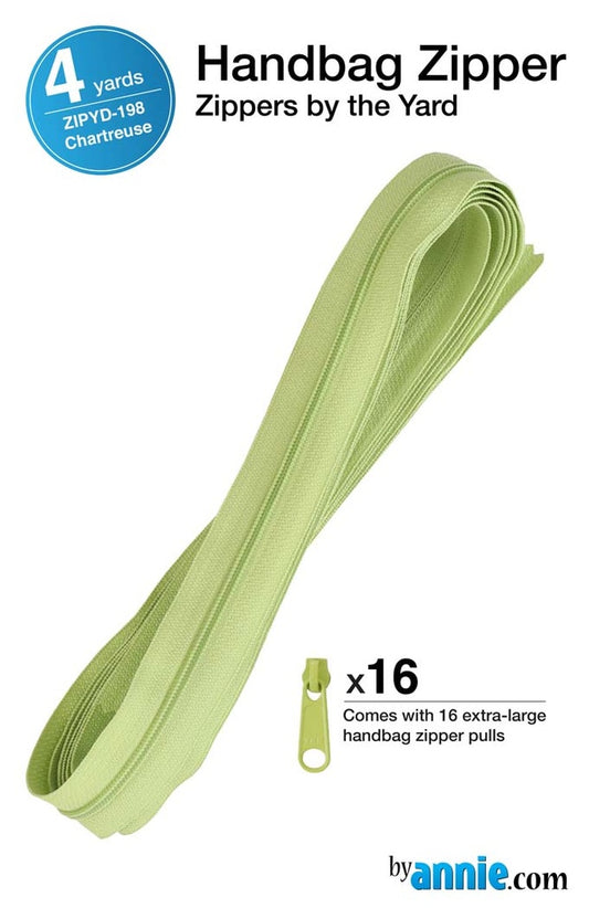 [ZIPYD-198] Zippers by the Yard (Chartreuse)