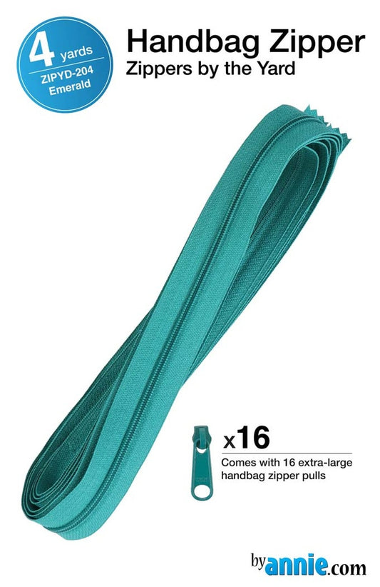 [ZIPYD-204] Zippers by the Yard (Emerald)