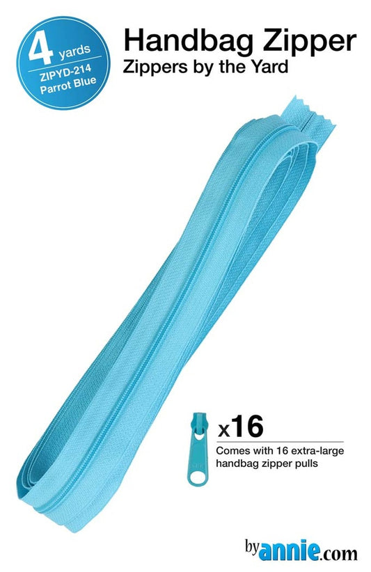 [ZIPYD-214] Zippers by the Yard (Parrot Blue)
