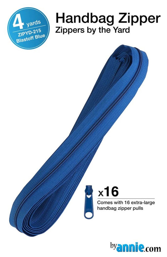 [ZIPYD-215] Zippers by the Yard (Blastoff Blue)