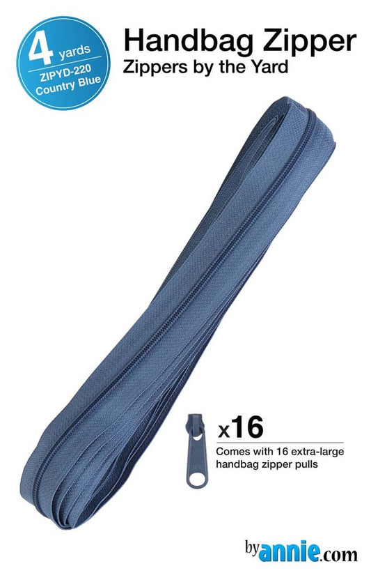 [ZIPYD-220] Zippers by the Yard (Country Blue)