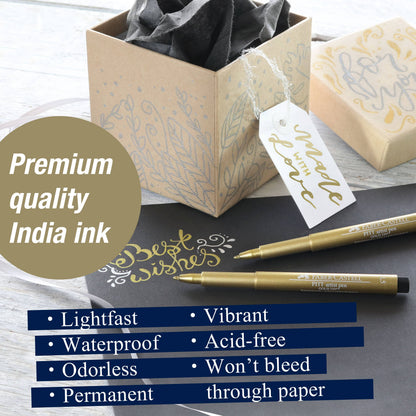 Pitt Artist Pen Metallic Colors Open Stock