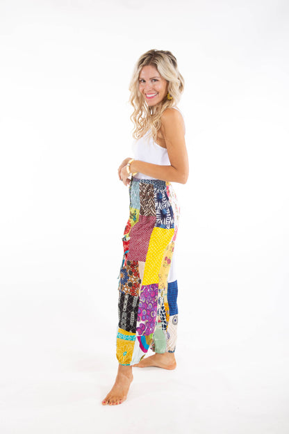 Patchwork Pants, Assorted Designs