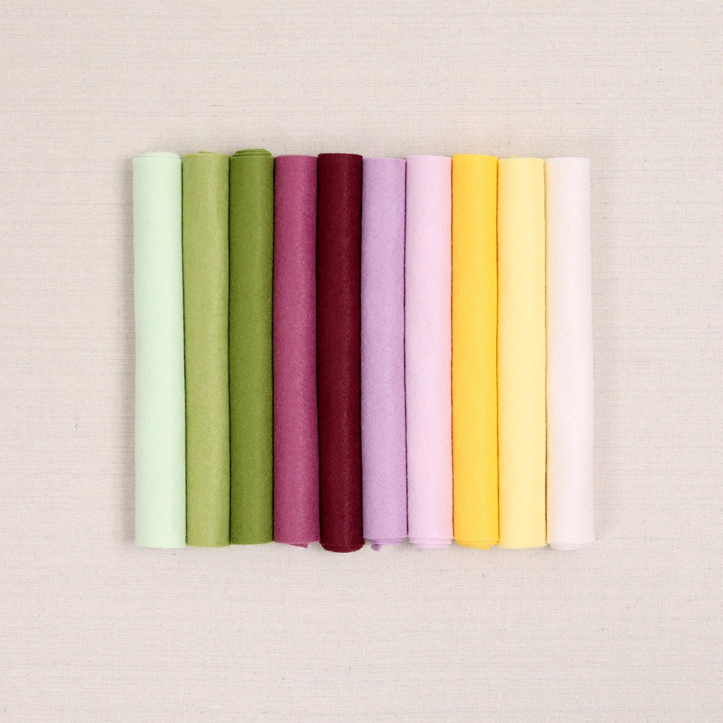 Wool Felt Sheets, Lupin Fields