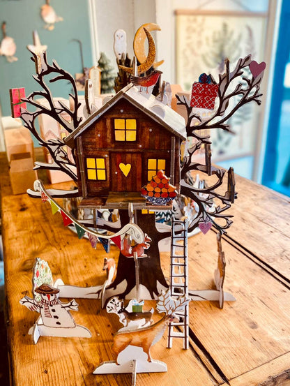 Christmas Treehouse Pop & Slot 3D Advent  - POP 110