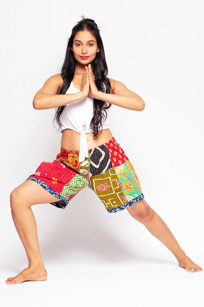 Kantha Shorts