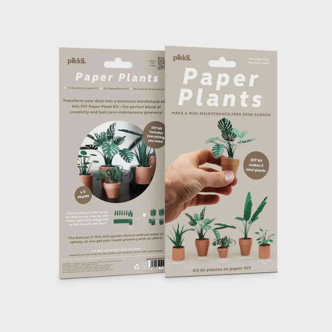 Paper Plants | DIY Origami Craft Kit for Plant Lovers