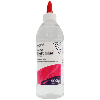 Signature Clear PVA Craft Glue 500g (17.6 US fl.oz)