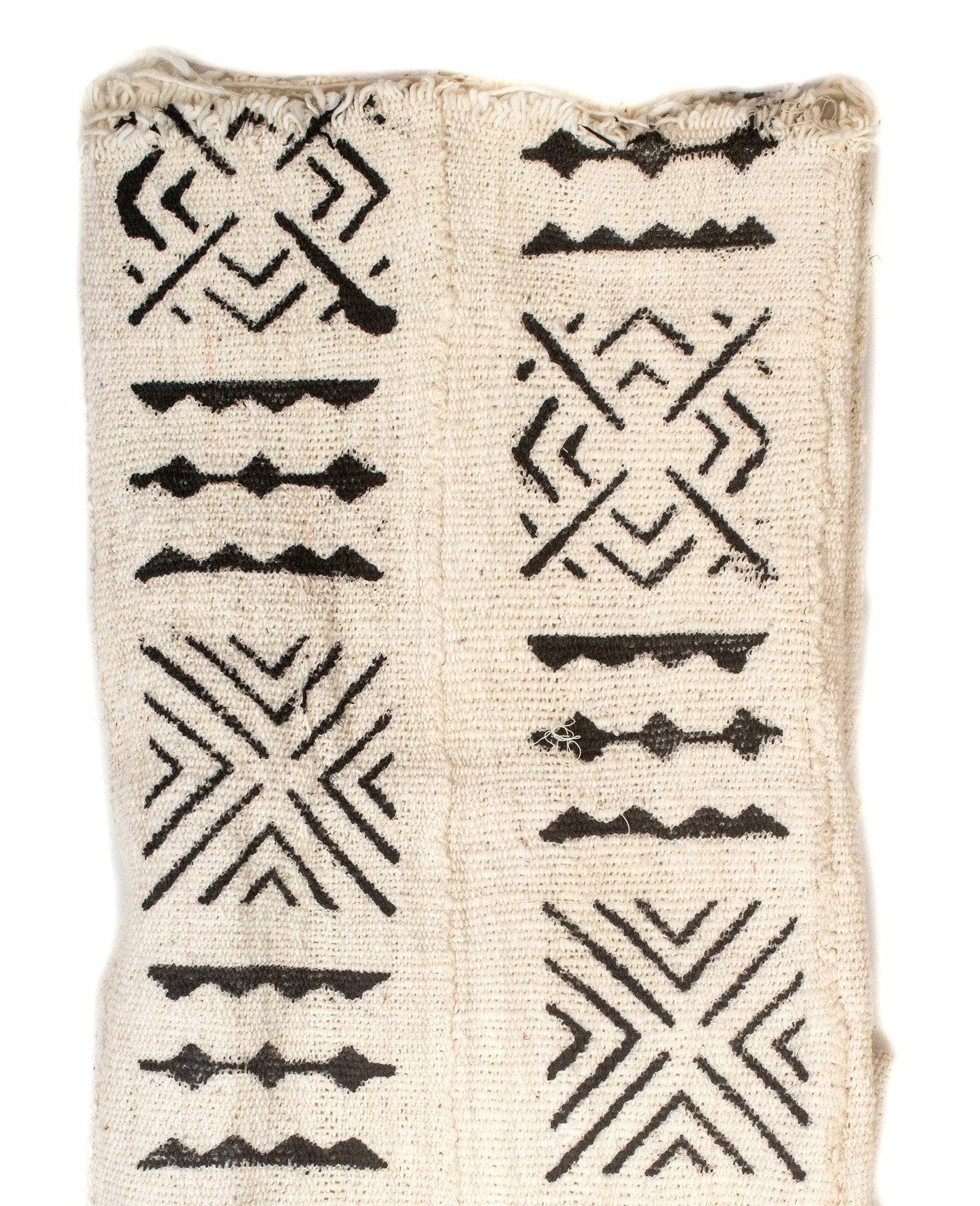 White Bogolan Mali Mud Cloth (Target Design)