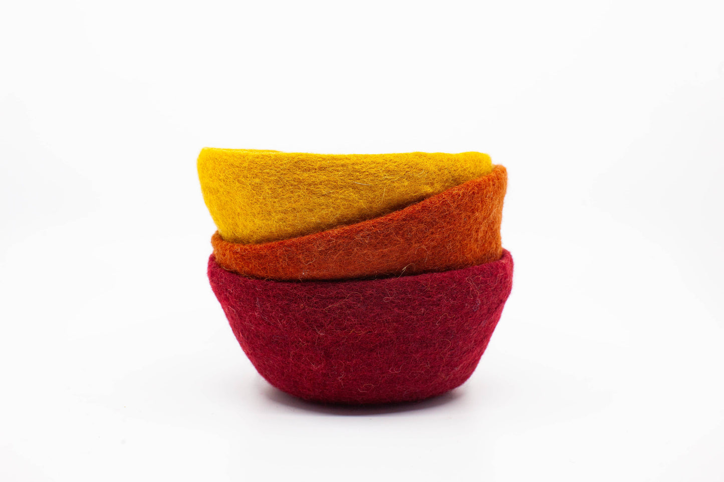 Felt Bowl - Small | Wool Felt Yarn Bowl | Knitting Bowl