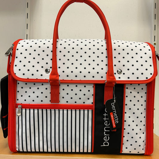 Bernette Polka Dot Tote & Pouch