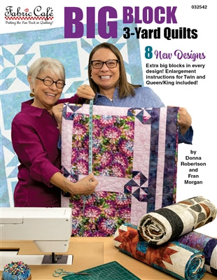 Fabric Cafe Big Block 3-Yard Quilts