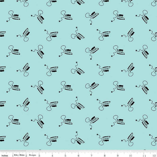 Press On Mini Irons - Aqua