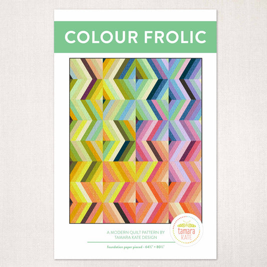Colour Frolic Quilt Pattern
