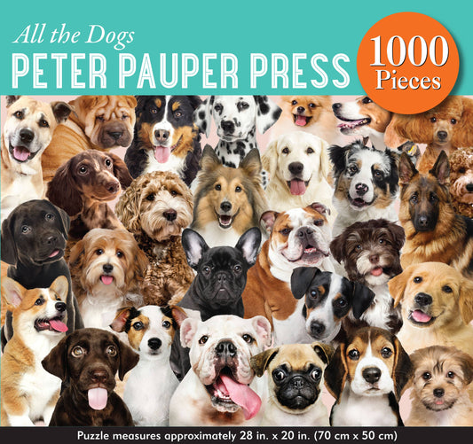 All the Dogs 1000 Piece Jigsaw Puzzle
