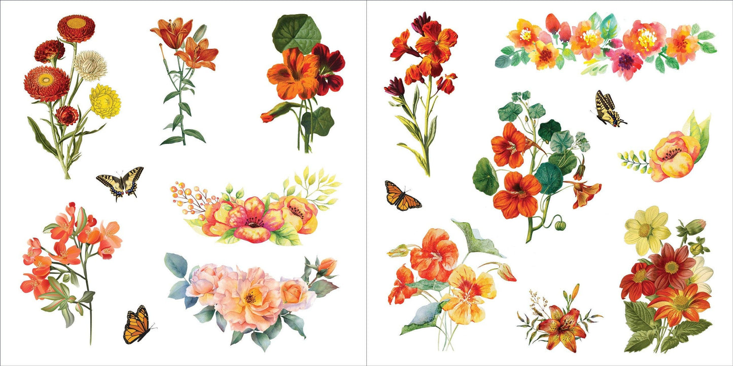 Bunches of Botanicals Sticker Book (500 stickers)