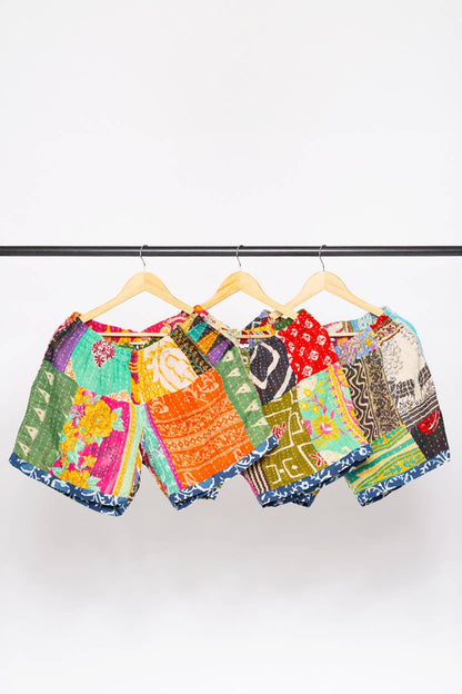 Kantha Shorts