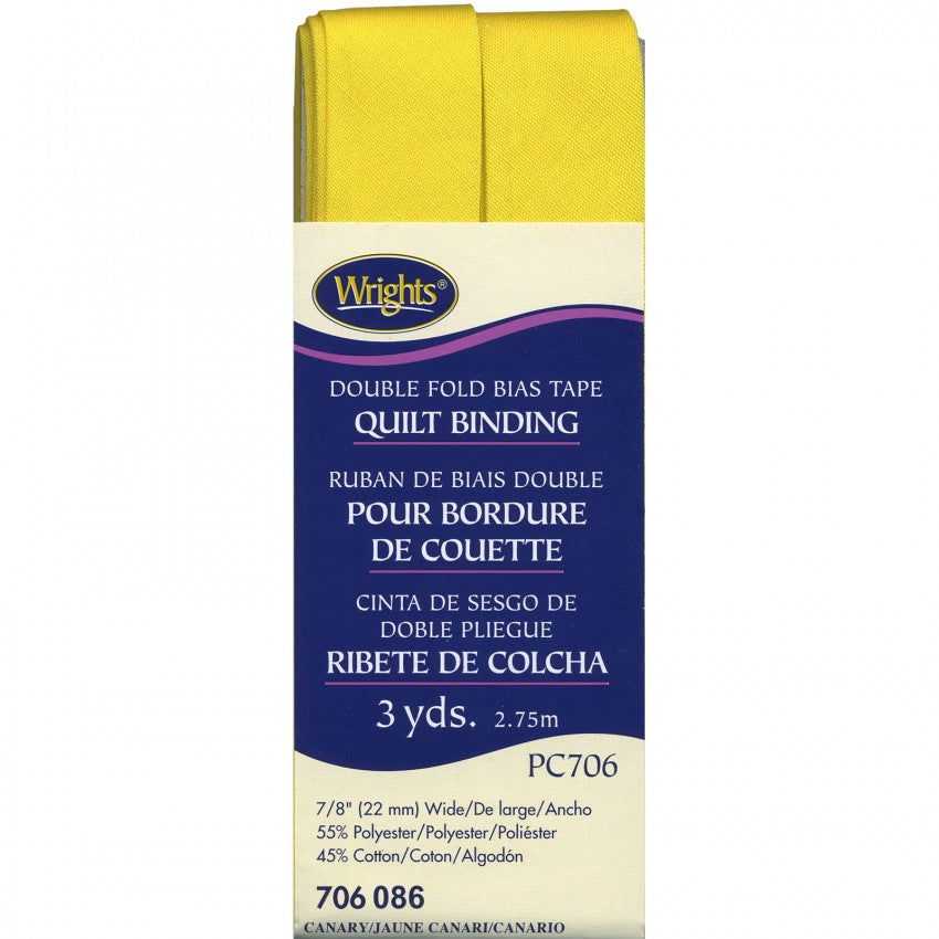 Double Fold Bias Tape Quilt Binding