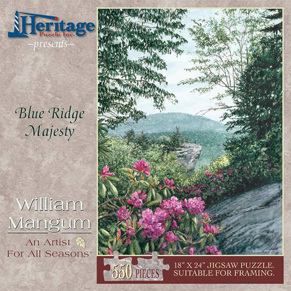 Blue Ridge Majesty 550 Piece Puzzle