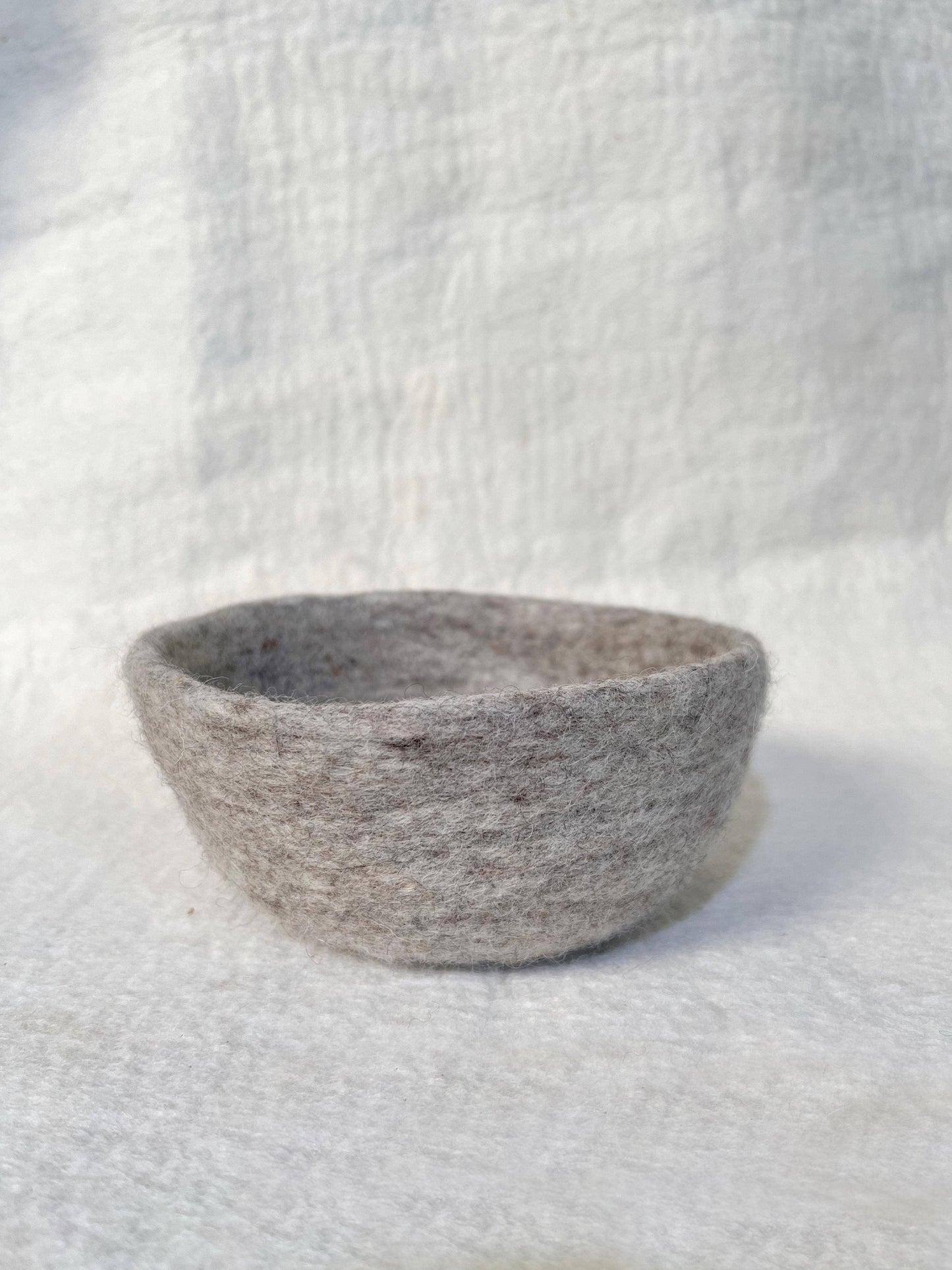 Felt Bowl Pastels-Small | Wool Felt Bowl | Yarn Holder Bowl