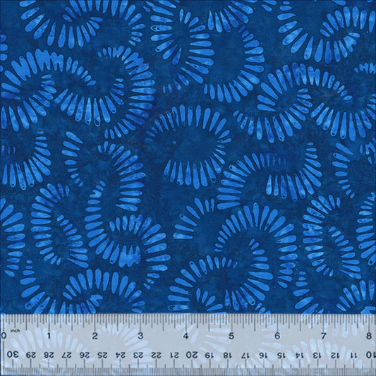 BATIK-Citrus Slices (indigo)