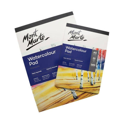 Watercolor Pad German Paper Premium A4 180gsm 15 Sheet