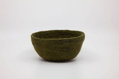 Felt Bowl - Small | Wool Felt Yarn Bowl | Knitting Bowl