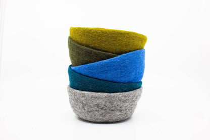 Felt Bowl - Small | Wool Felt Yarn Bowl | Knitting Bowl