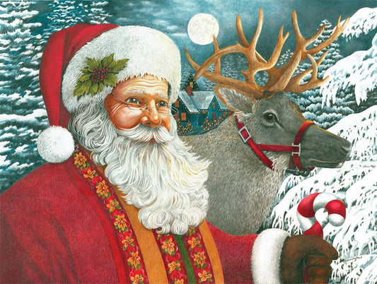 Best of Friends 550 piece Christmas puzzle