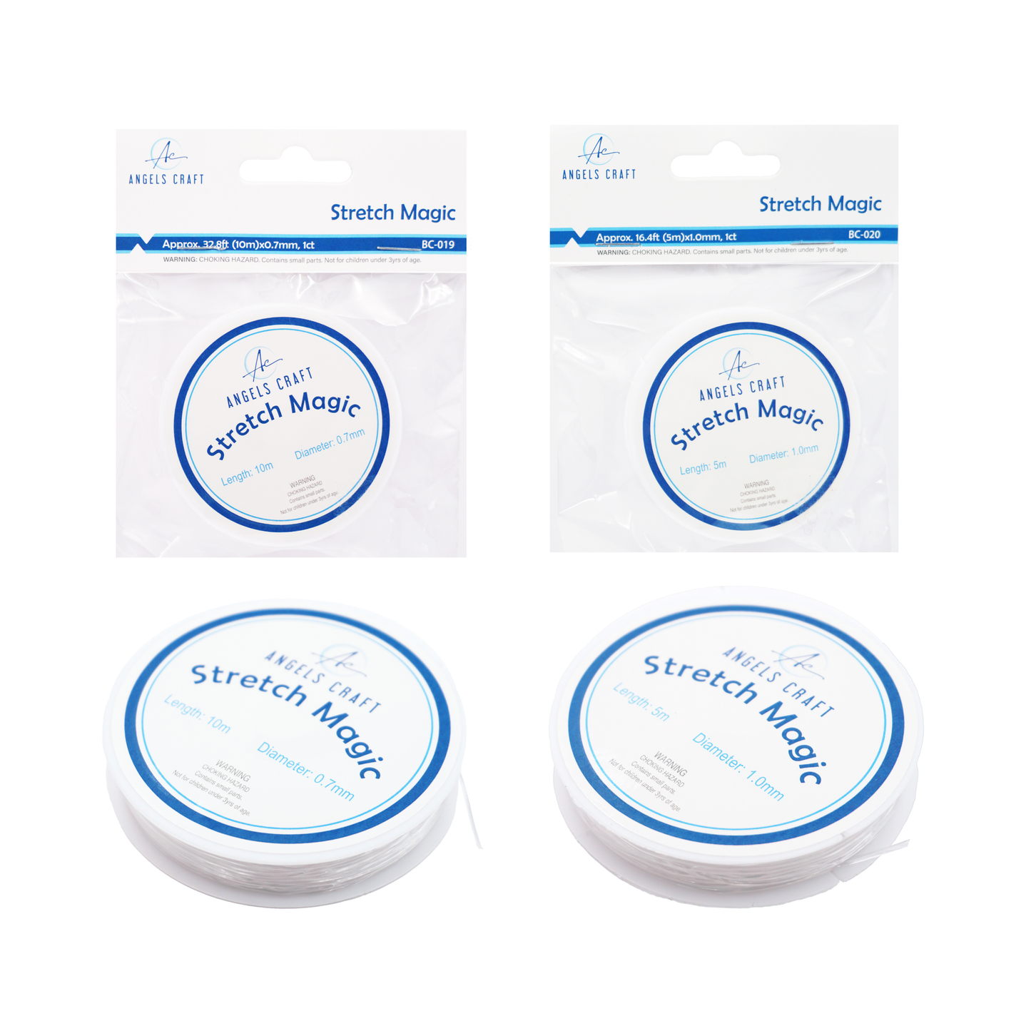 Elastic Beading Wire, 1-ct  (2 sizes available)
