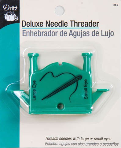 Dritz Deluxe Needle Threader w/Cutter