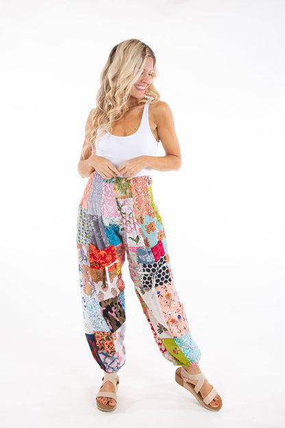 Patchwork Pants, Assorted Designs