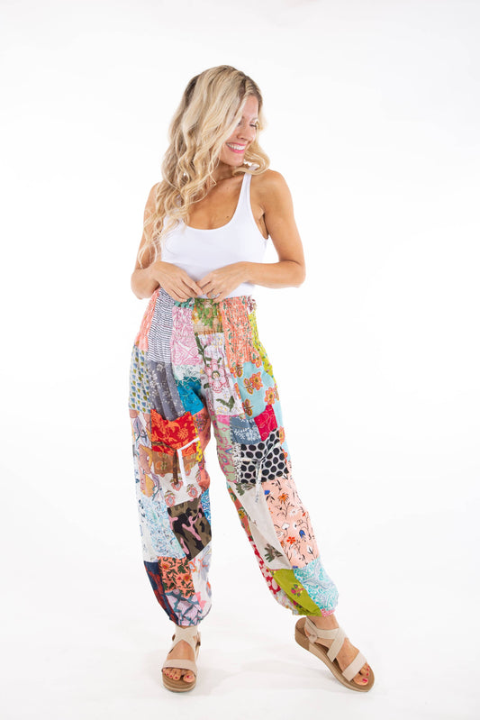 Patchwork Pants, Assorted Designs