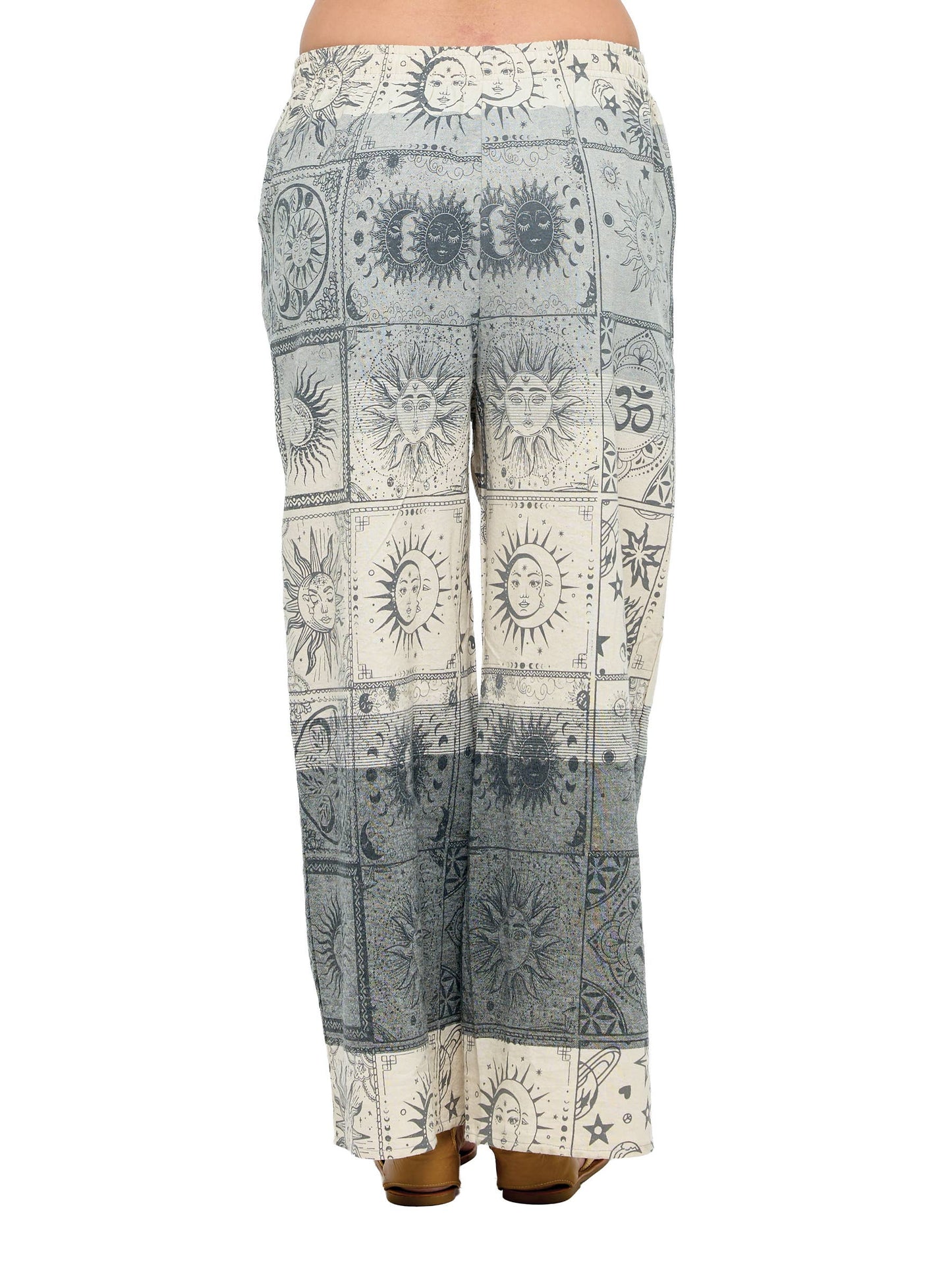 Pants Celestial Sun Moon Print