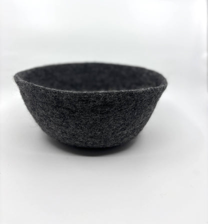 Felt Bowl-Large | Wool Knitting Bowl | Catch-all Home Decor